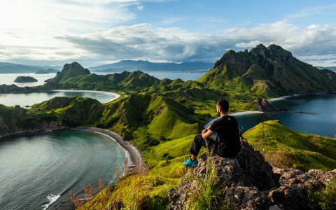 Indonezja - w krainie tysiąca wysp Jawa, Bali, Komodo - Pada Island punkt widokowy(19).jpg